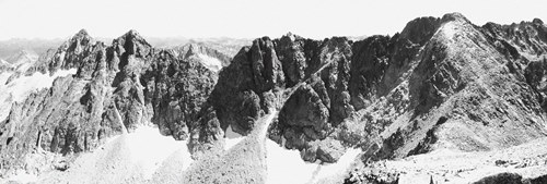 Panorama du besiberri nord, du besiberri intermédiaire et du besiberri sud