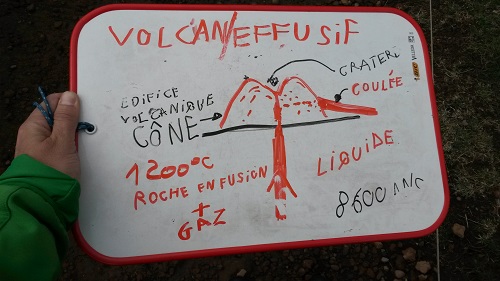 séjour pédagogique sur le volcanisme